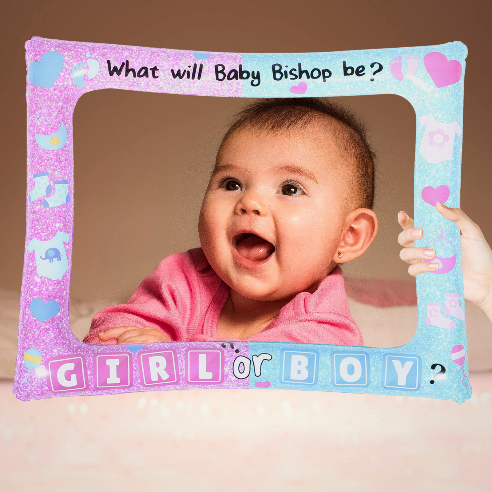 กรอบถ่ายรูปเปิดเผยเพศทารกแบบเป - Photo Booth Frame บทวิจารณ์และราคา