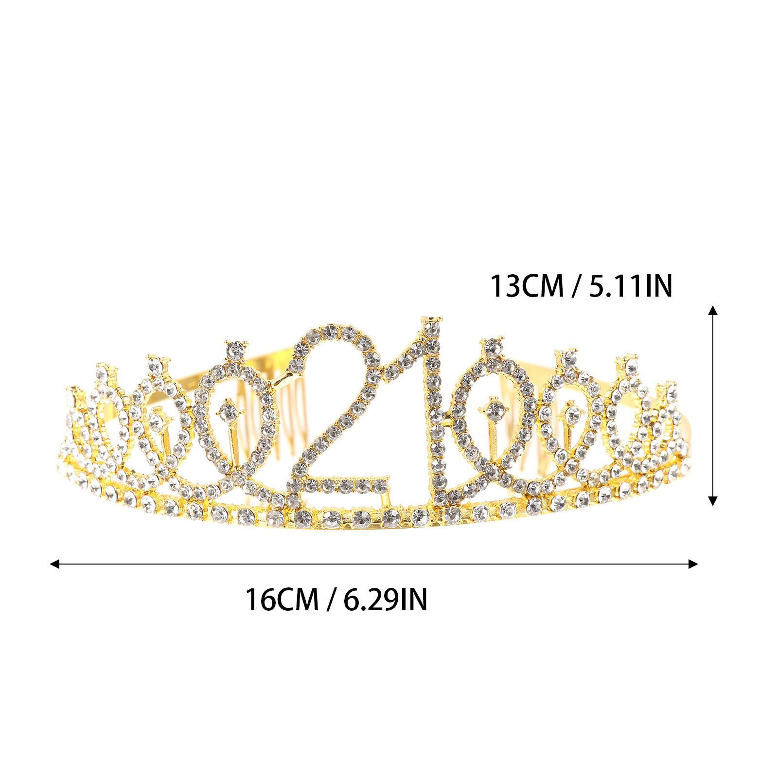 ชุดมงกุฎวันเกิดแบบกลิตเตอร์สีท - Birthday Sash Glitter บทวิจารณ์และราคา