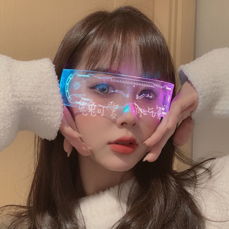แว่นตา LED ส่องสว่างหลากสี แว่ - Neon Sign Party บทวิจารณ์และราคา