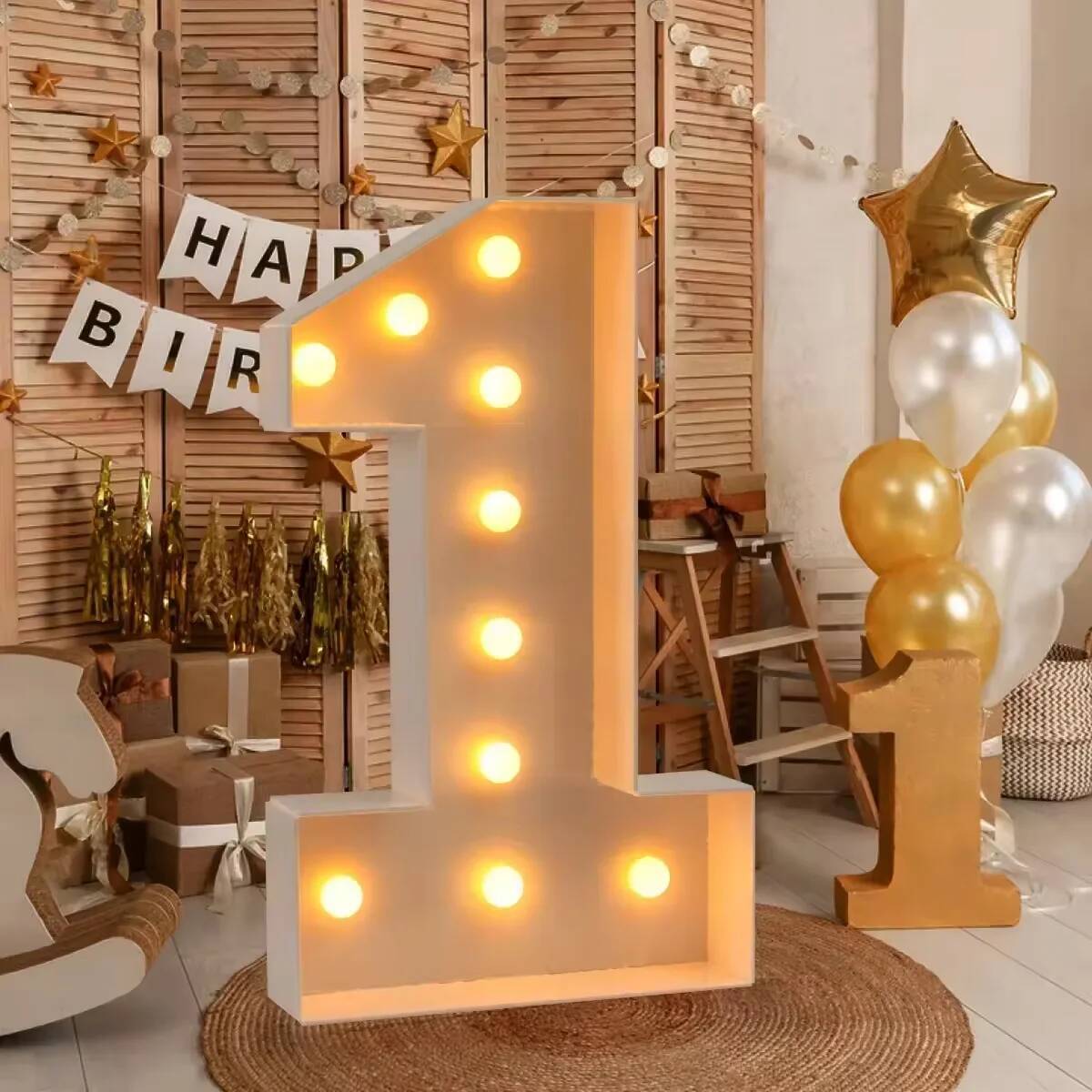 ไฟ LED ตัวเลขขนาดใหญ่สำหรับงาน - Led Balloon Light บทวิจารณ์และราคา