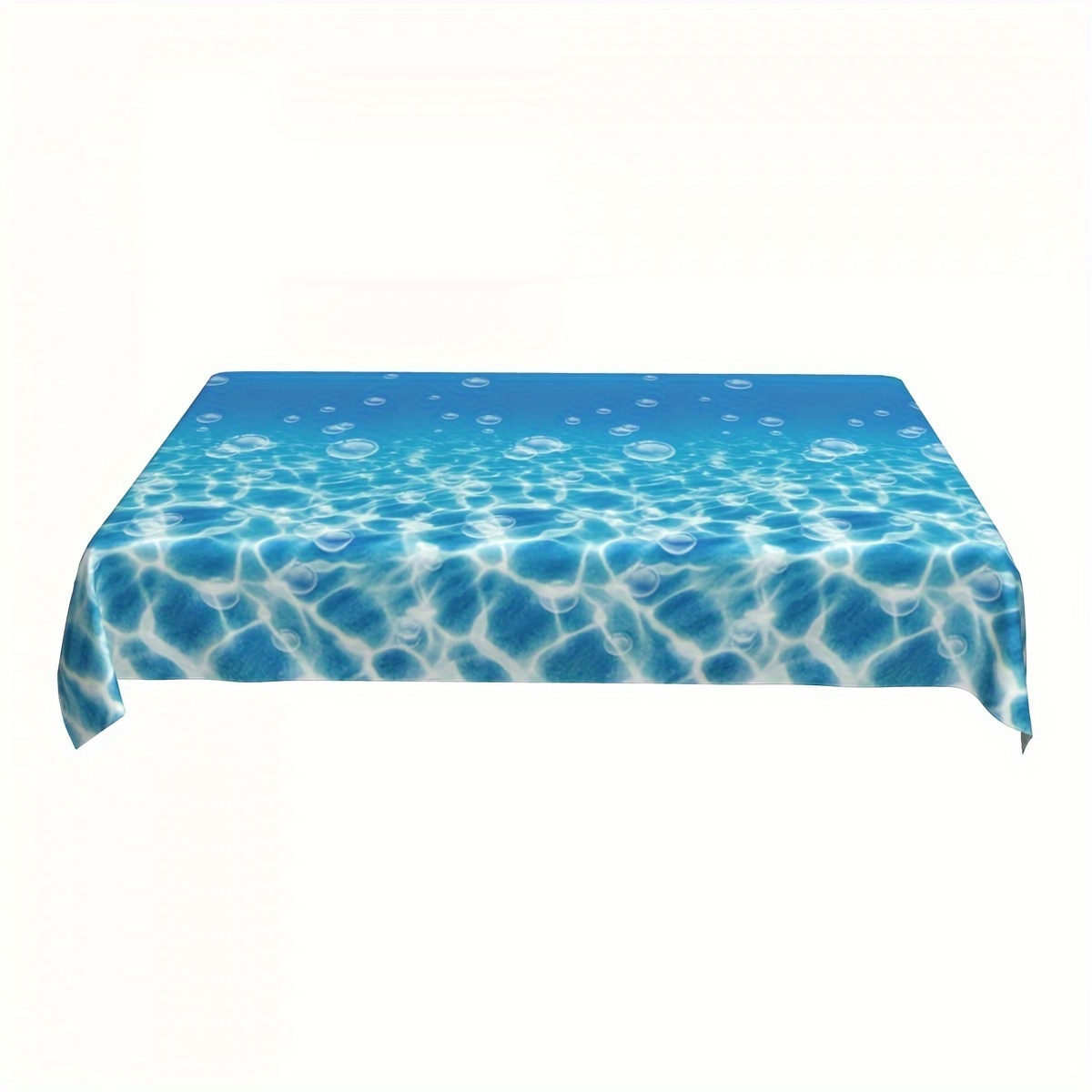 1ชิ้นคลื่นสีฟ้าน้ำทะเลเขตร้อนส - Table Cloth Disposable บทวิจารณ์และราคา