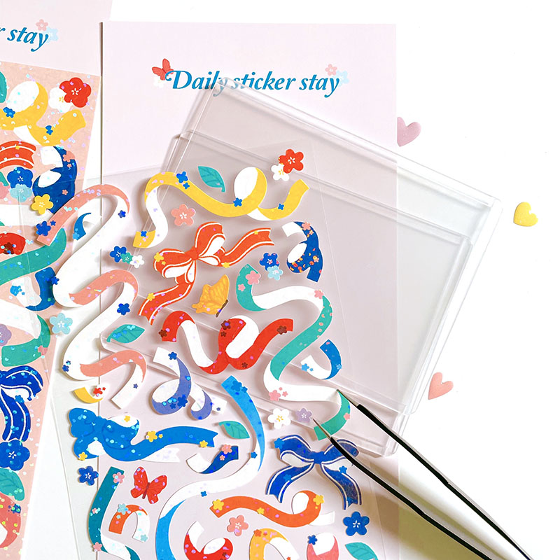 โบนิโต B6075 สติกเกอร์ริบบิ้นล - Papercraft Supply Ribbon บทวิจารณ์และราคา