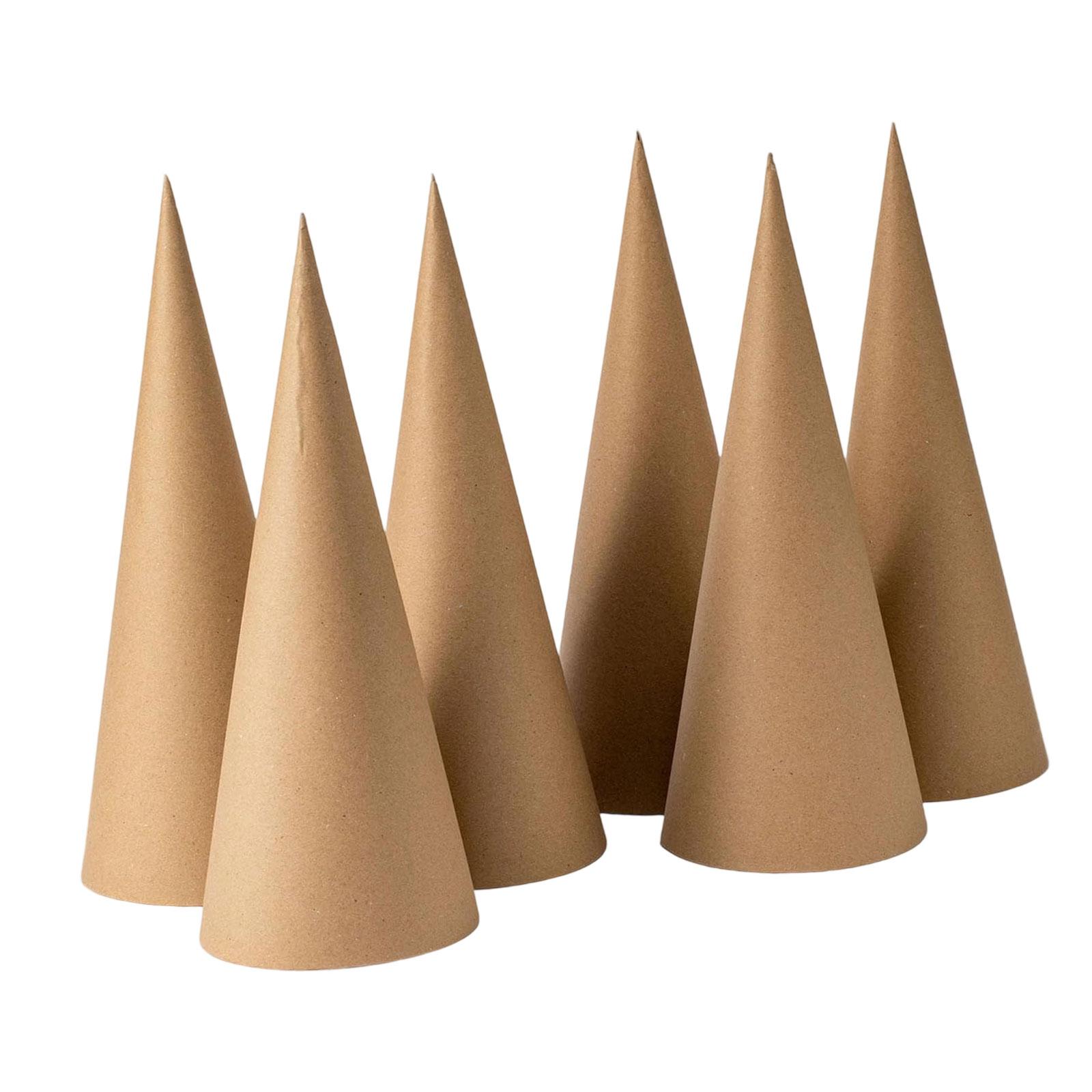 กรวยกระดาษคราฟท์ 6 ชิ้น สำหรับ - Party Hat Cone บทวิจารณ์และราคา