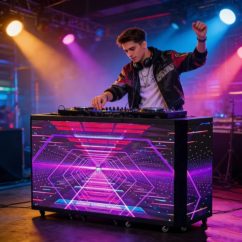หน้าจอ LED แบบพับได้สามด้าน P2 - Event Party Dj บทวิจารณ์และราคา