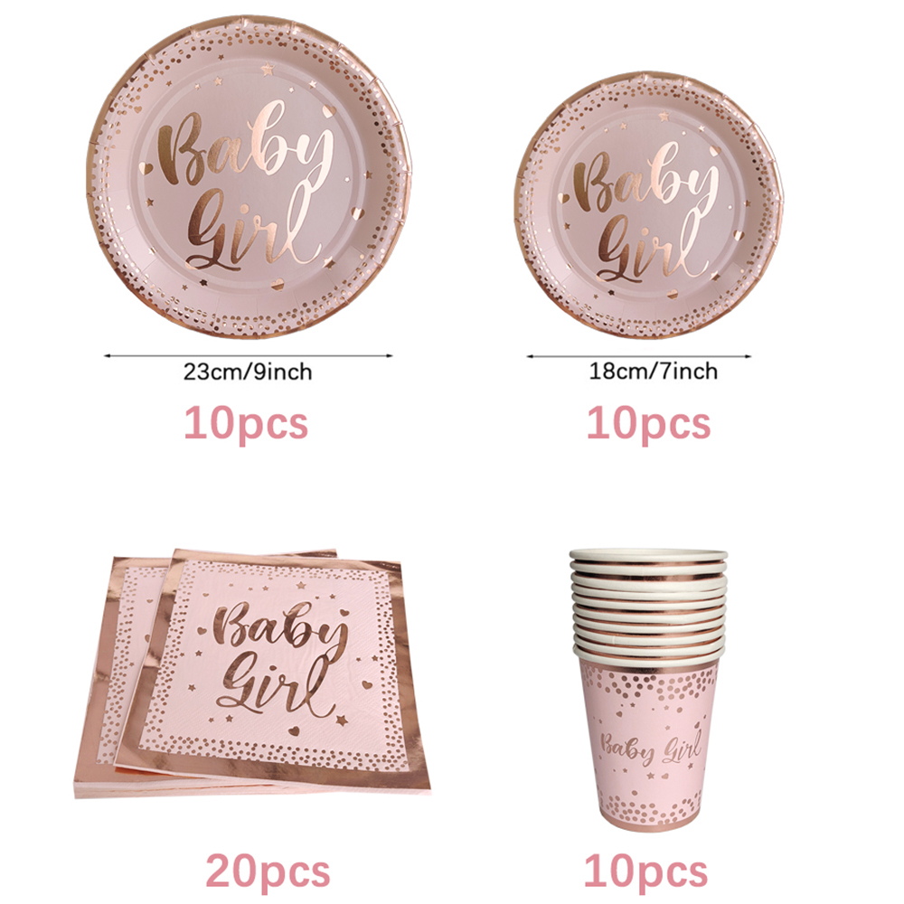 Rose Gold Party Disposable Tab - Paper Straw Color บทวิจารณ์และราคา